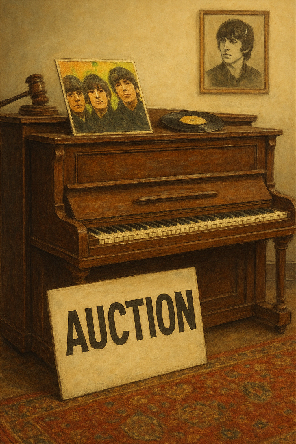 Historic Piano Used by John Lennon Sets New Auction Record