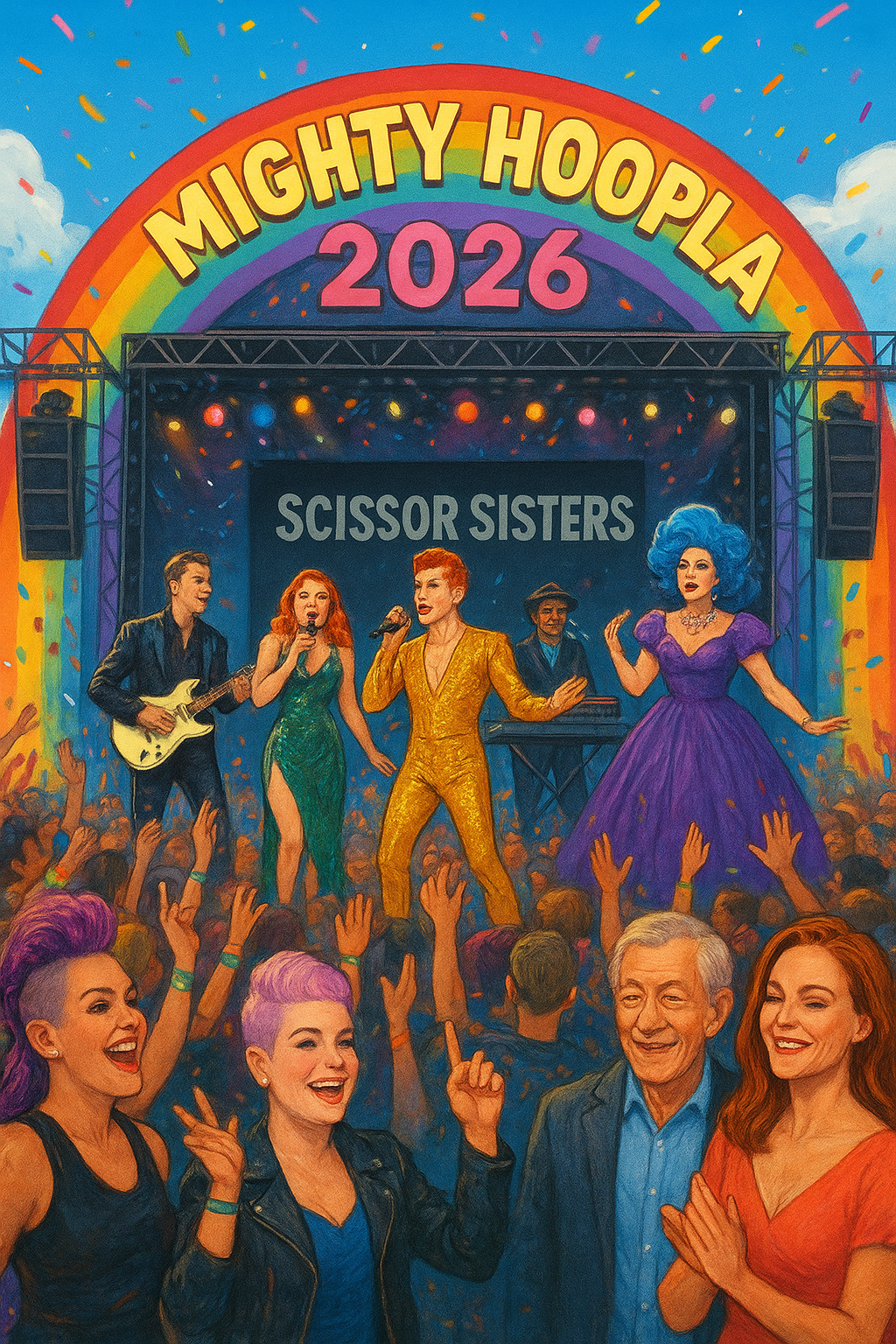 Scissor Sisters Surprise Fans with Star-Studded Guests at Mighty Hoopla 2026
