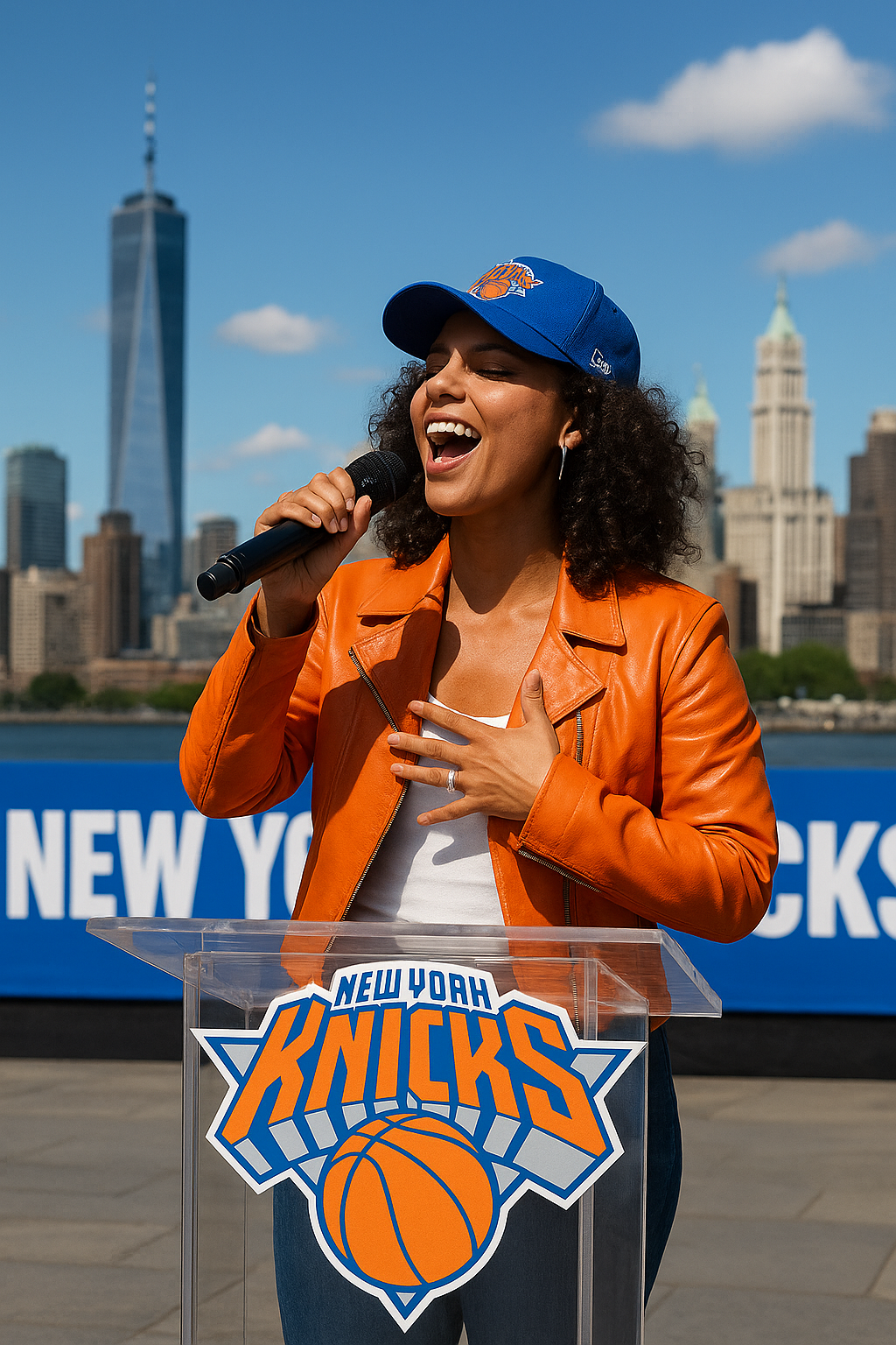 OG Anunoby Invites Alicia Keys for Knicks Ceremony Performance