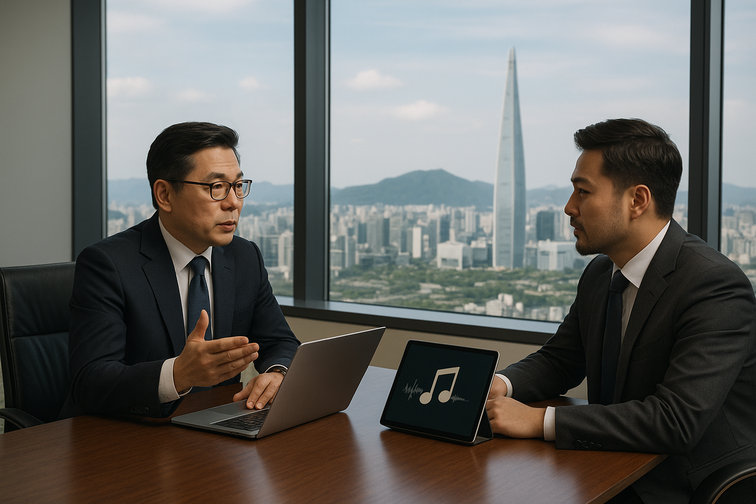 UMG and HYBE Leaders Discuss AI and Music’s Future in Seoul