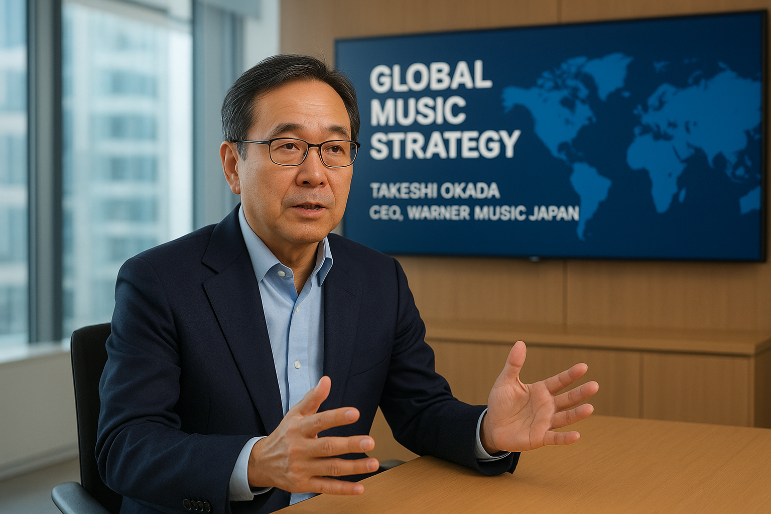 Takeshi Okada Discusses Warner Music Japan’s Global Ambitions