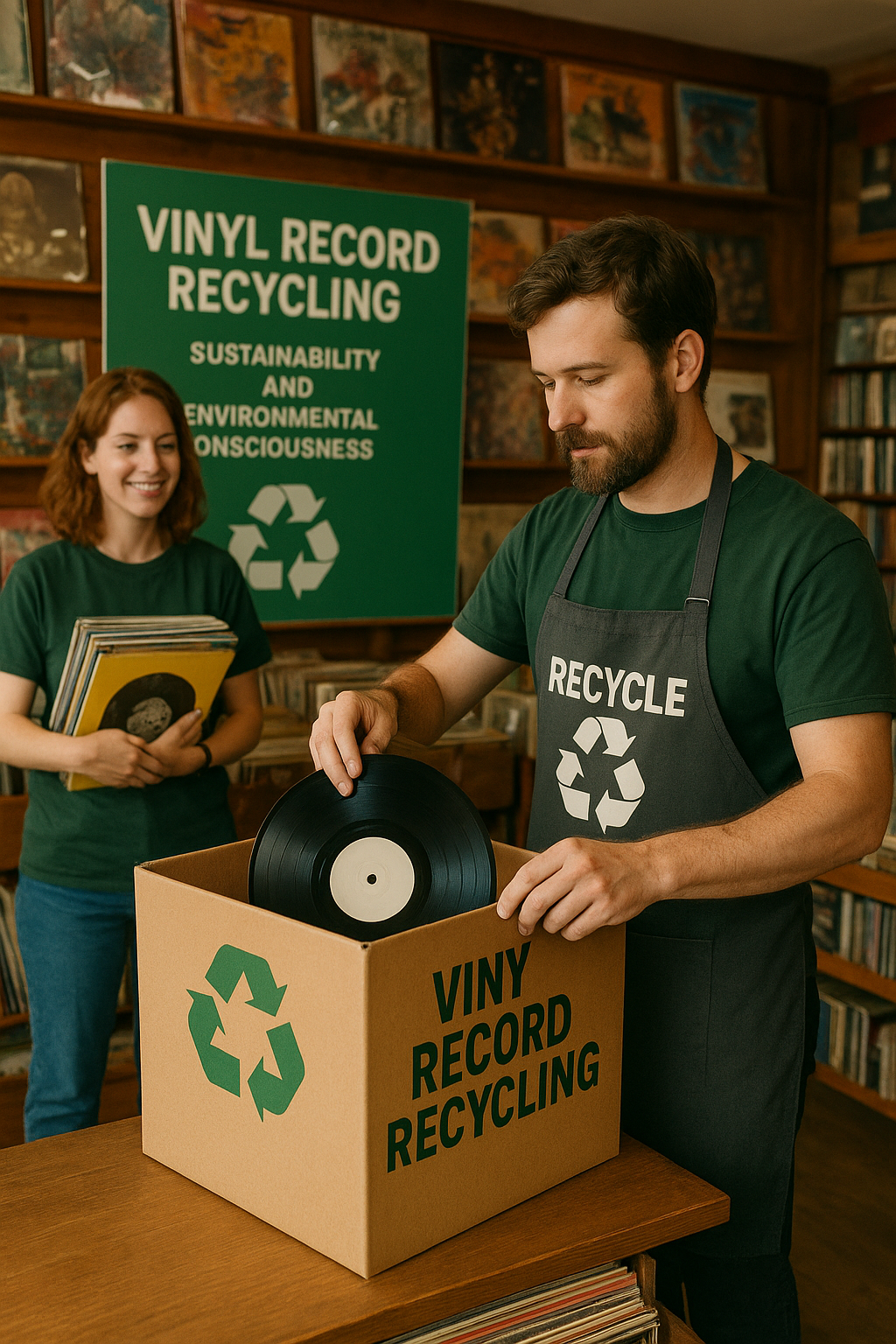 Warner Music Tests Vinyl Recycling with Indie Stores
