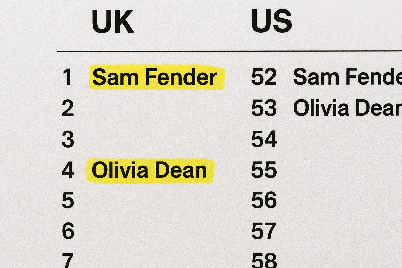 U.K. Chart-Toppers That Missed U.S. Hot 100 Top 10