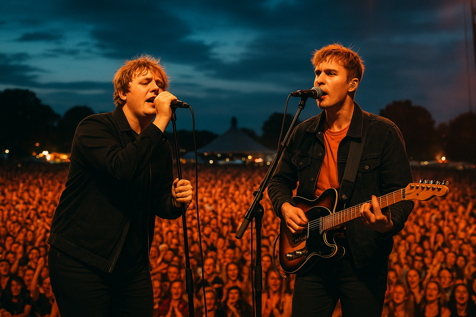 Lewis Capaldi Surprises Fans with Sam Fender Duet at BST Hyde Park