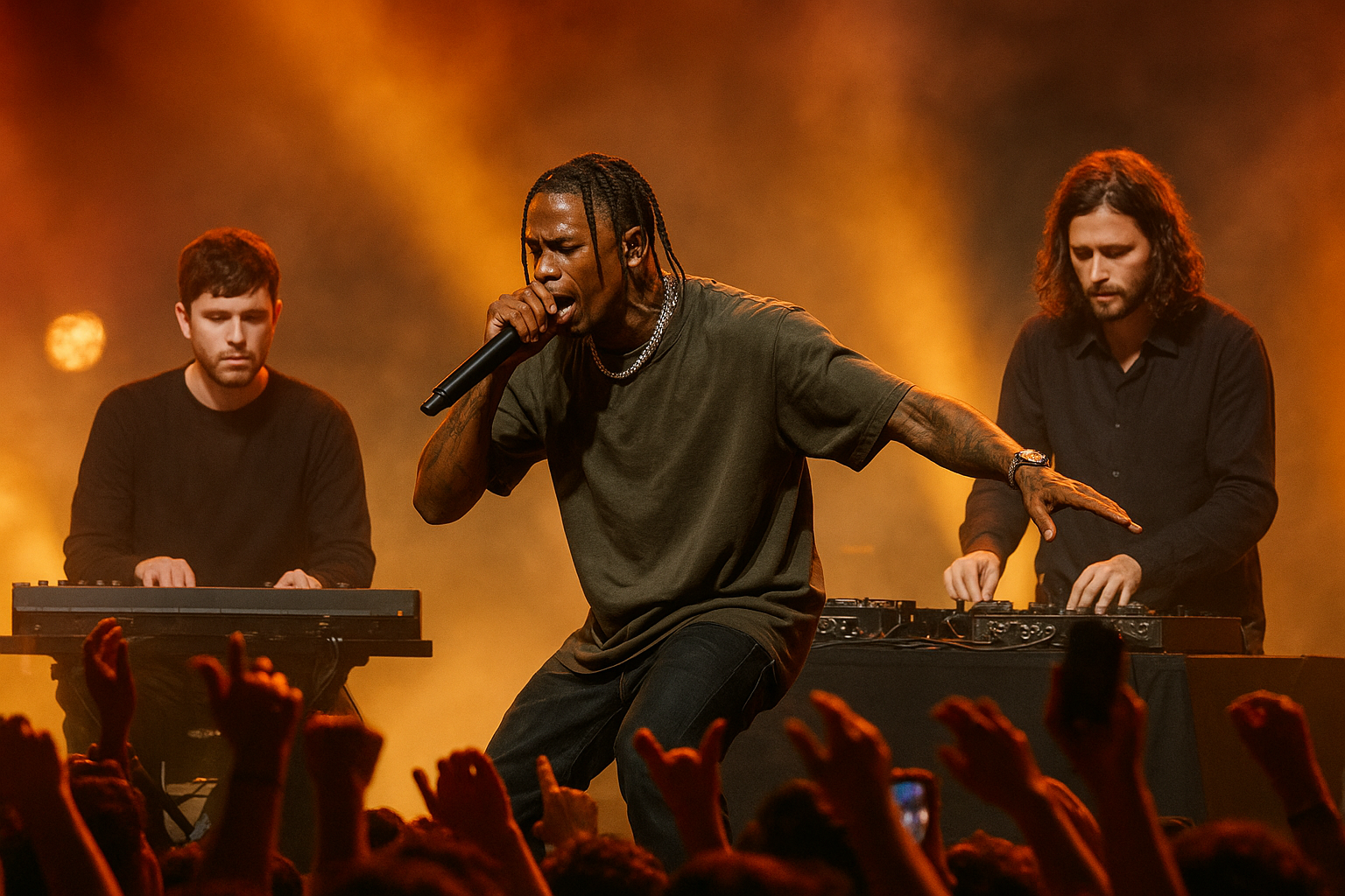 Travis Scott Collaborates with James Blake and Ludwig Goransson on New Track