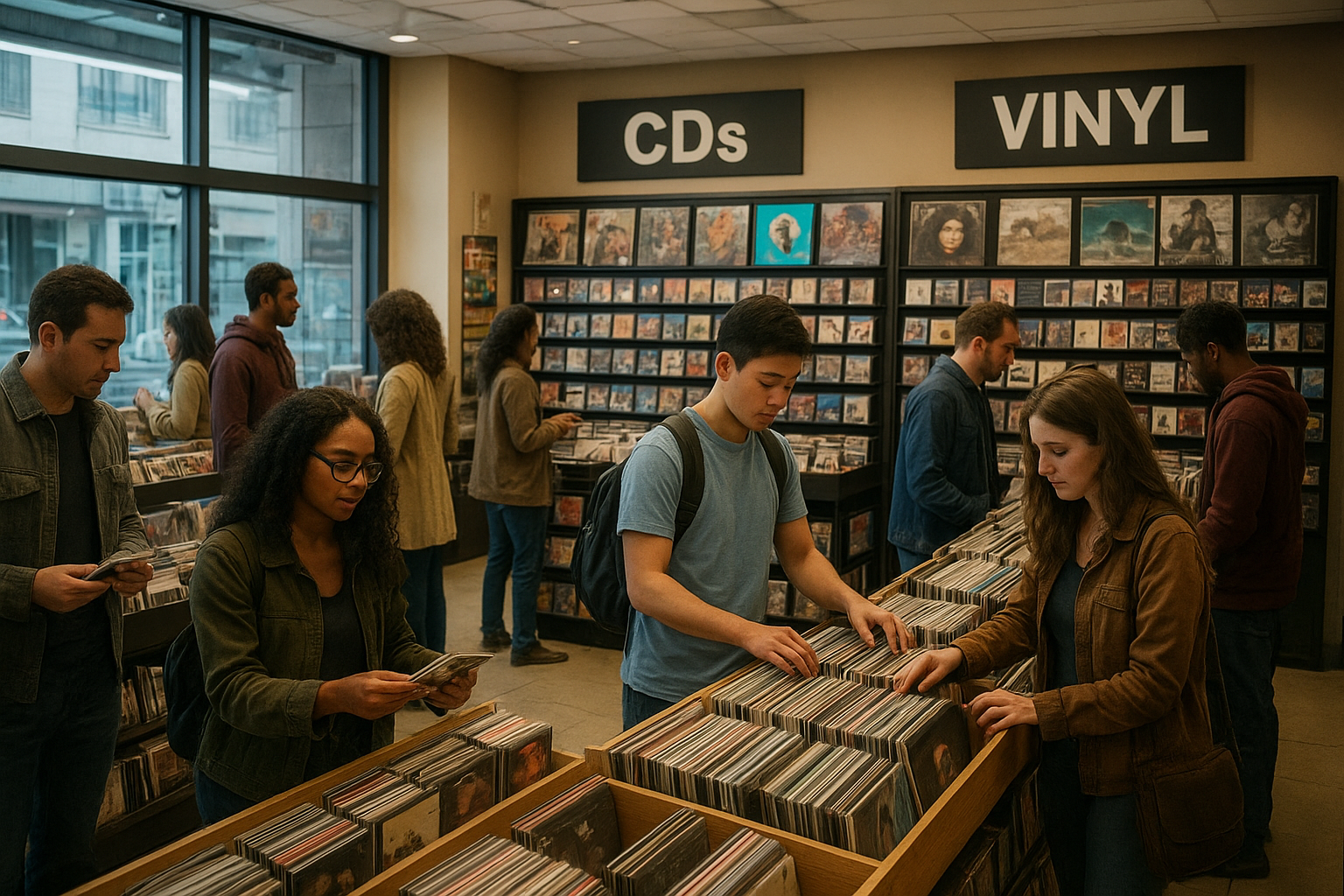 CD Sales Surpass Vinyl in Early 2026 US Market