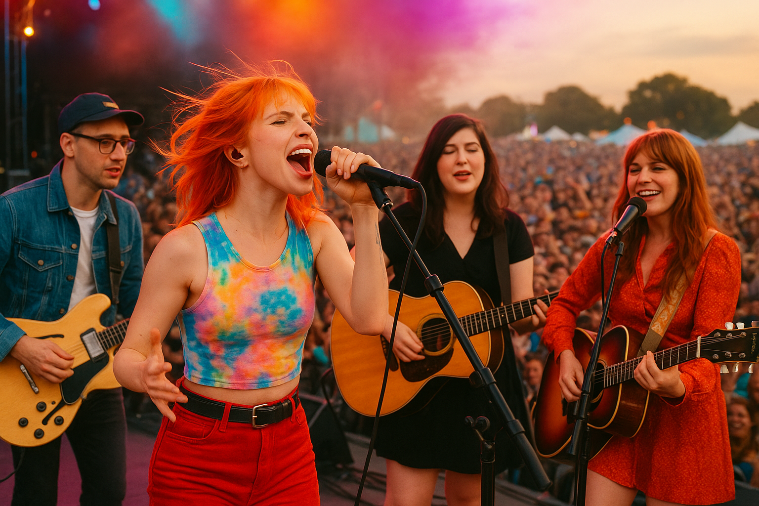 Hayley Williams Surprises Fans with Star-Studded Lineup at Newport Folk Festival