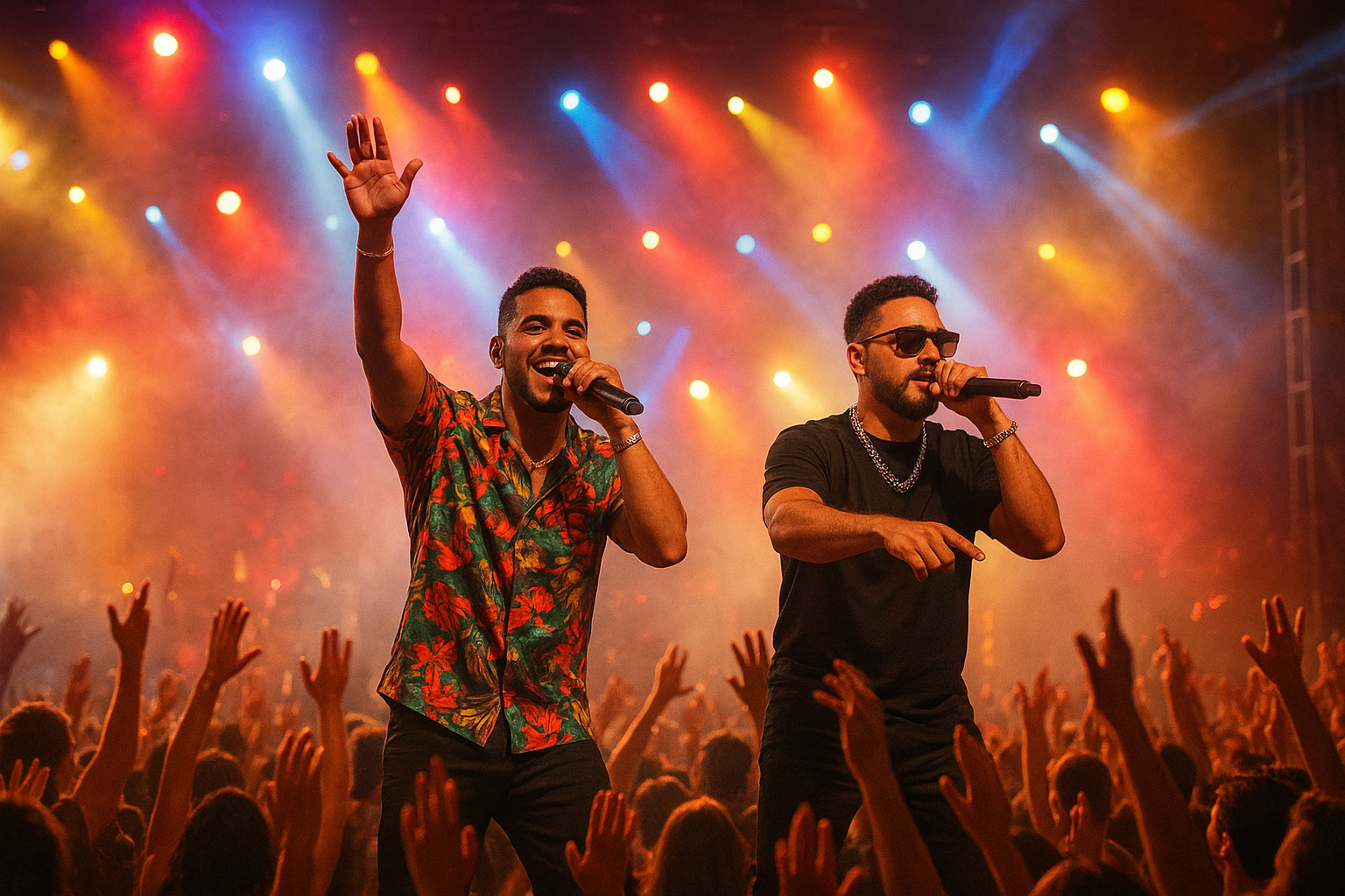Romeo Santos and Prince Royce Thrill Madrid with Bachata Celebration