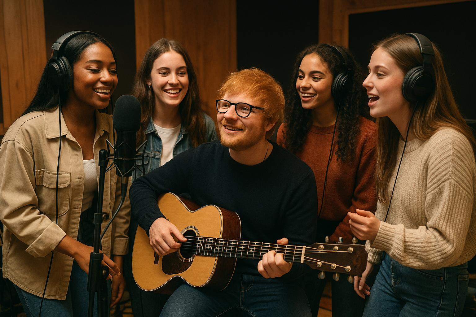 Ed Sheeran Collaborates with KATSEYE on New Track ‘Animal’