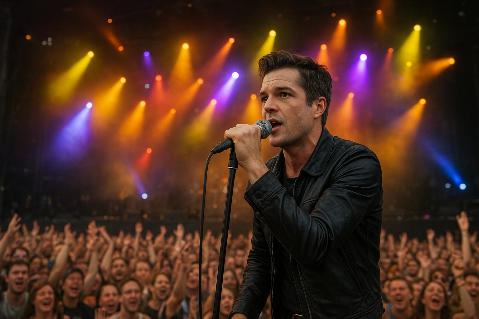 Brandon Flowers Shines at Newport Folk Festival with New Songs and Collaborations