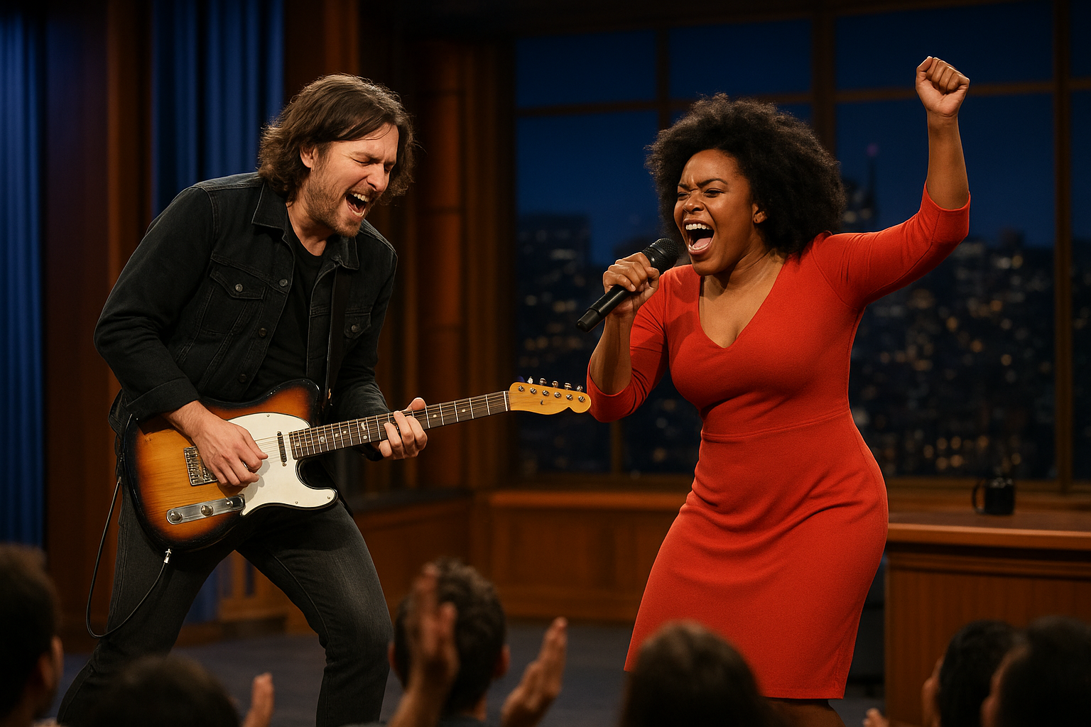 Shaboozey and Ciara Miller Deliver ‘Cowgirl’ on ‘Fallon’