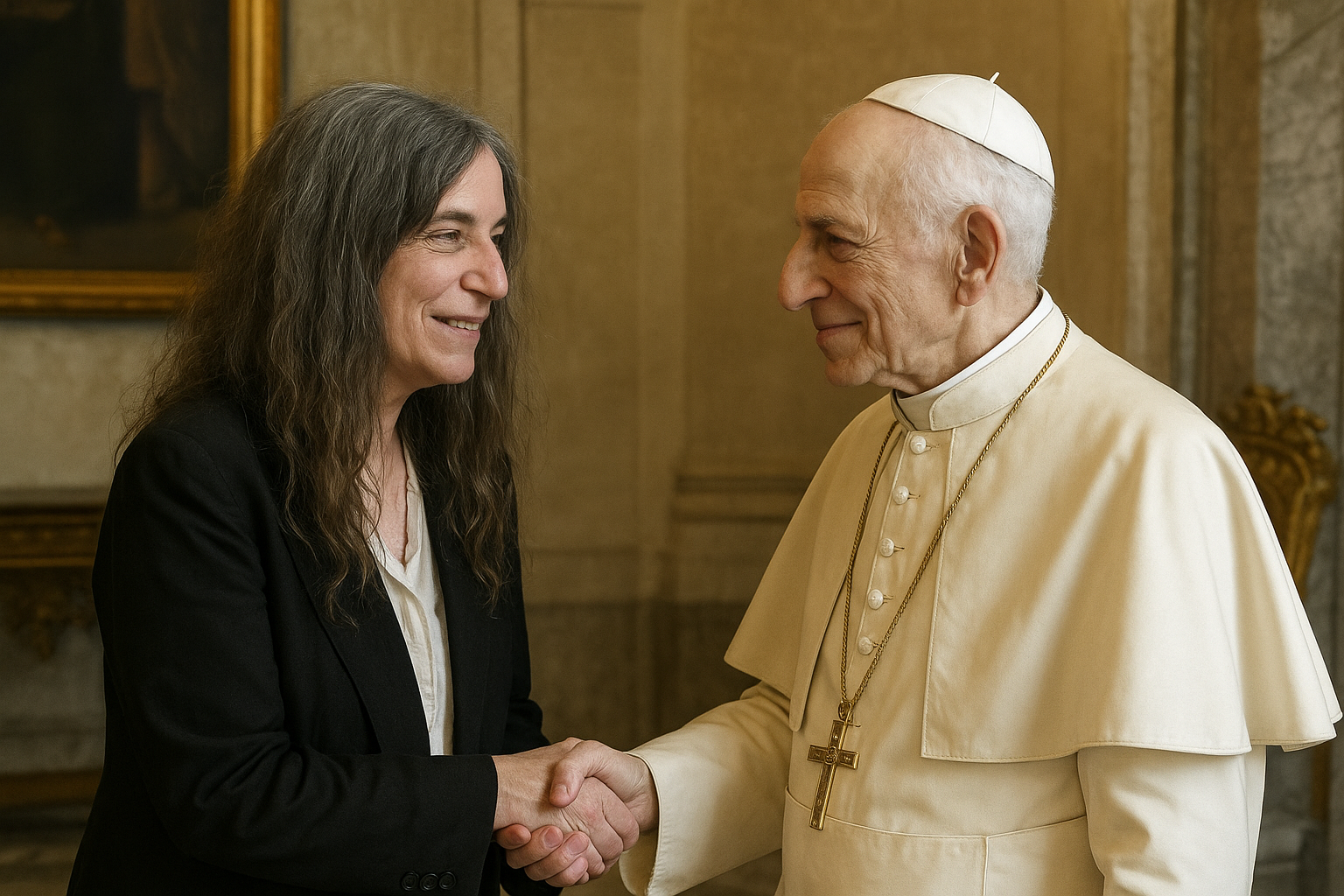 Patti Smith’s Memorable Encounter with Pope Leo XIV