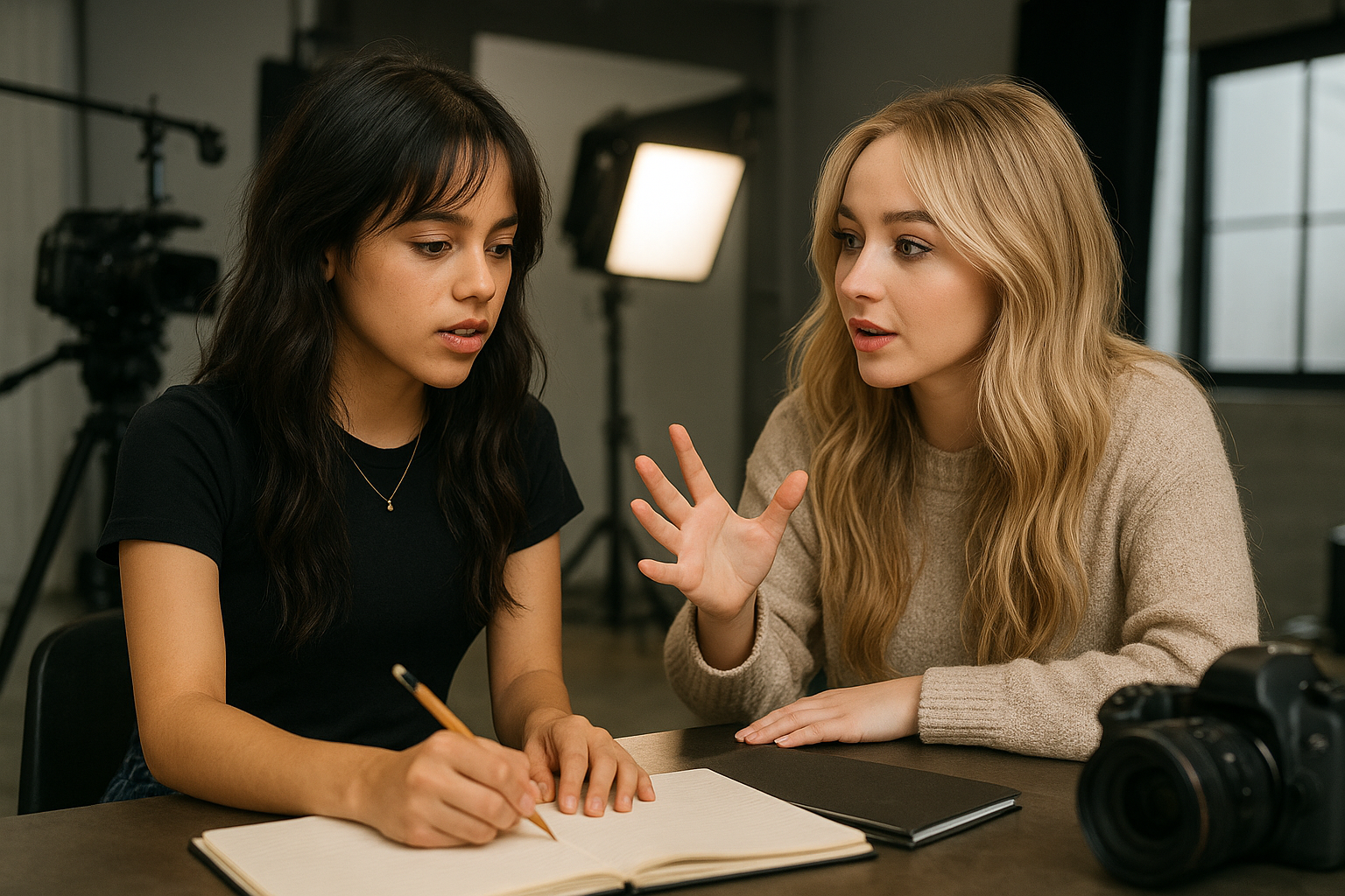 Jenna Ortega Shares Insight on Sabrina Carpenter’s ‘Taste’ Video