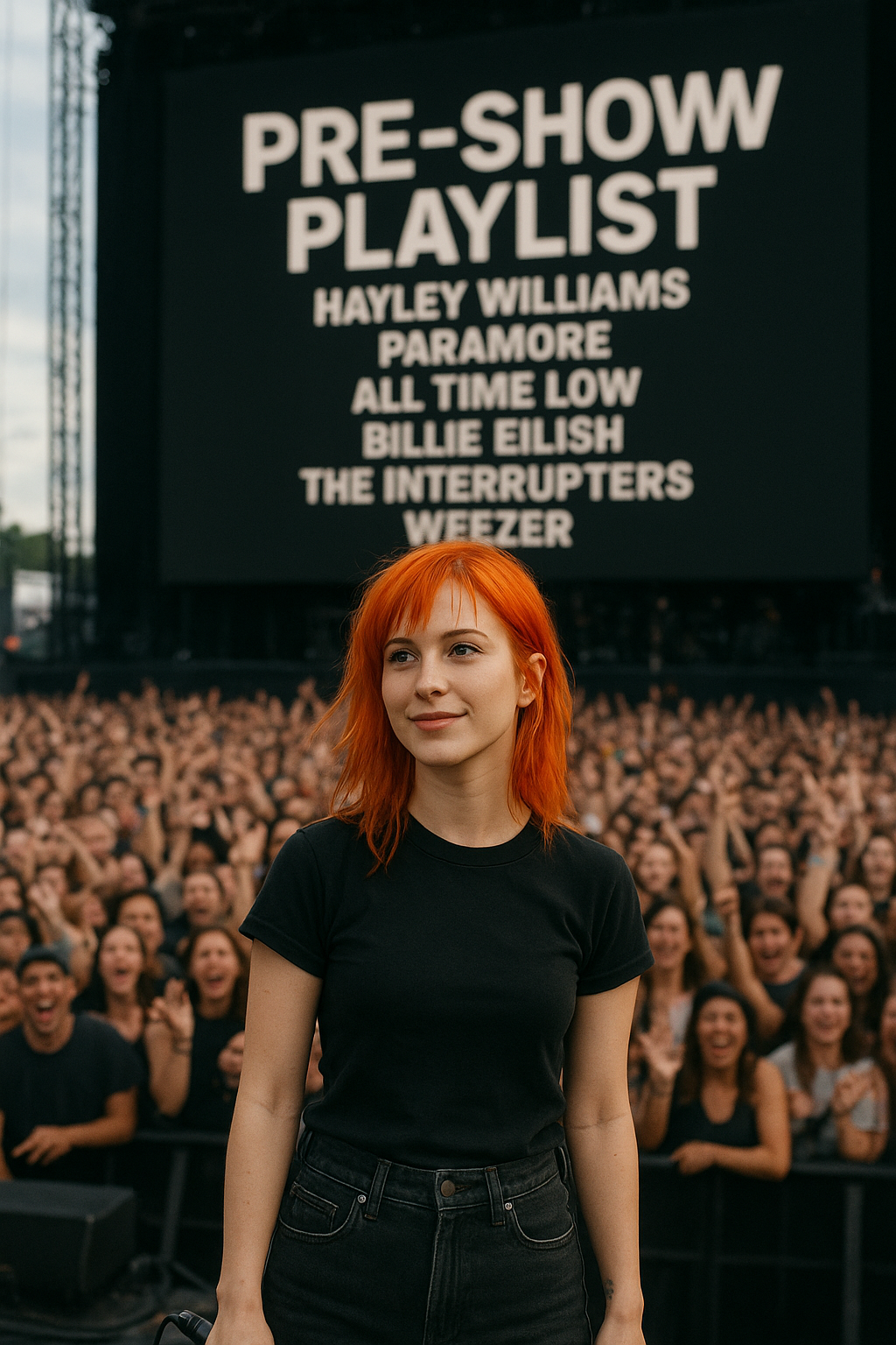 Hayley Williams Supports Former Ed Sheeran Tour Acts with Pre-Show Playlist