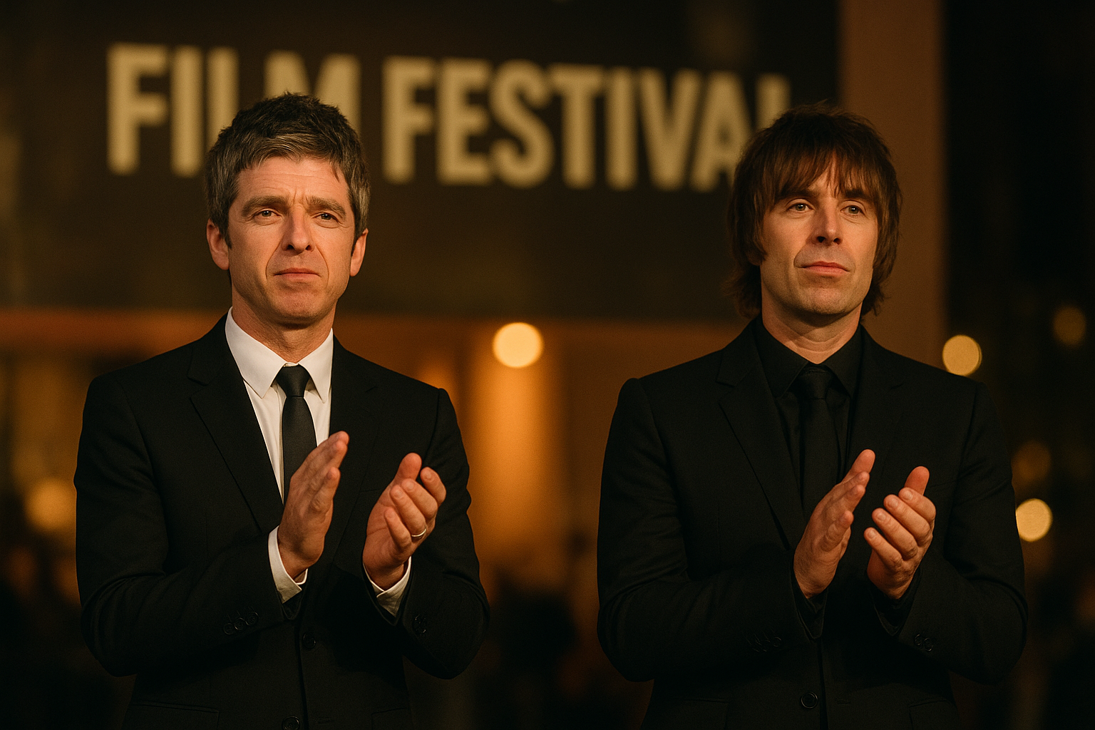 Gallagher Brothers Celebrate Documentary’s Success at Venice