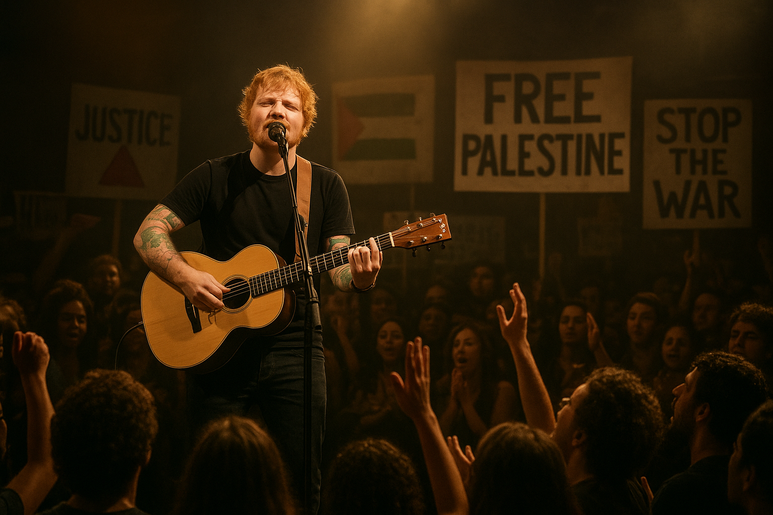 Ed Sheeran’s Tour Faces Setbacks Amid Macklemore Controversy